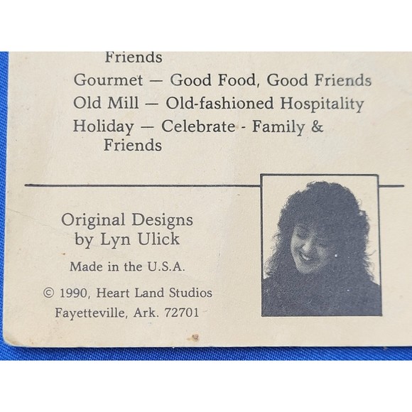 Heart Land Studios Signed Bread Warmer Lyn Ulick - Picture 6 of 6